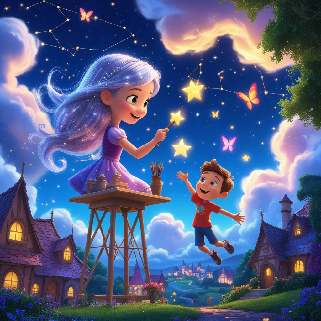 The Star Keeper and the Dream Painter